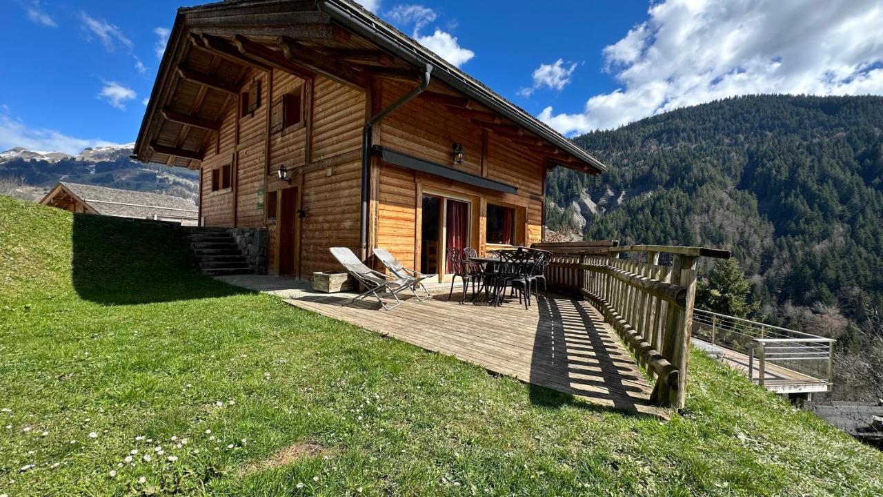 L'Ourson Villa Le Grand-Bornand Exteriör bild